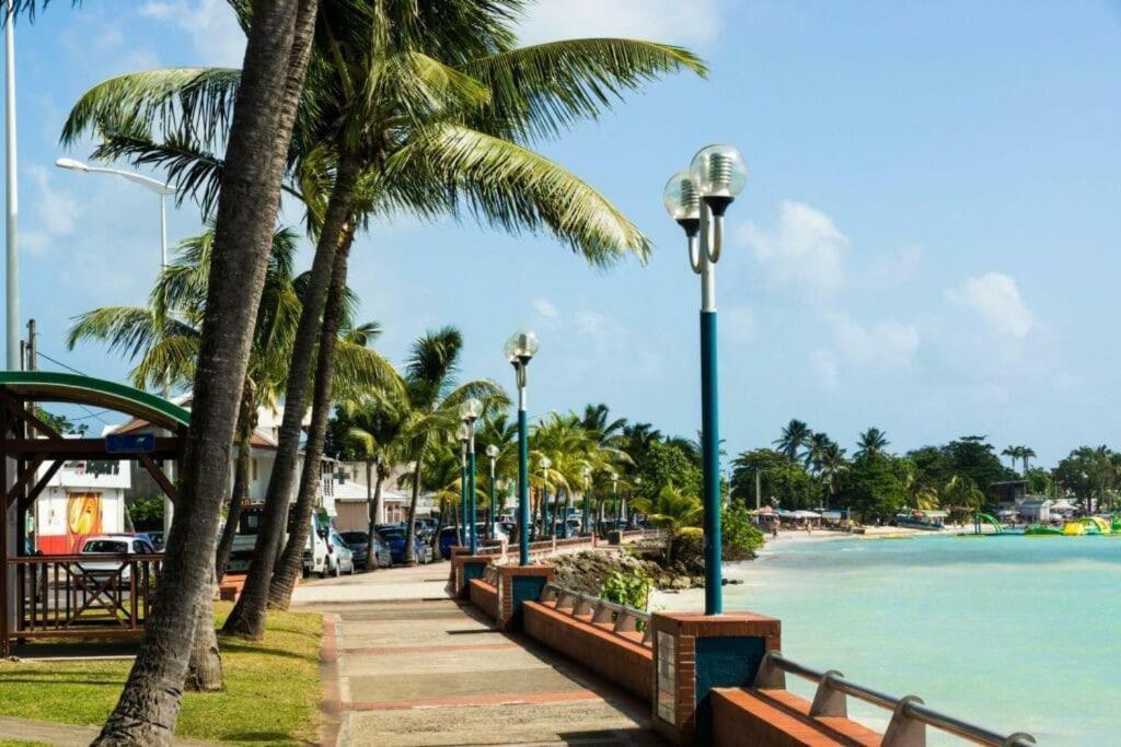 Les Pieds Dans L'Eau Chez Syl Apartment Le Moule Ngoại thất bức ảnh